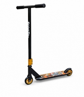 Самокат 2 колесный SKI-ST1000-01, трюковой ( выс.88 см.)