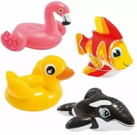 Надувная игрушка в коробке  58590, 4 вида
