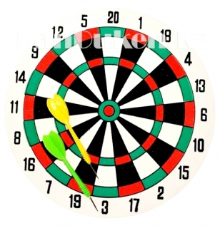 Дартс в пакете 30 см. JX-120