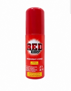 Спрей от комаров "Red killer" 125 мл.