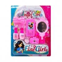 Набор для девочек на картоне 677-1 (с телефоном)