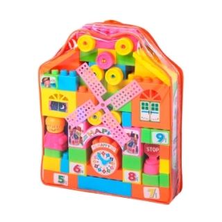 Конструктор в рюкзаке FX9922 (53 дет.)