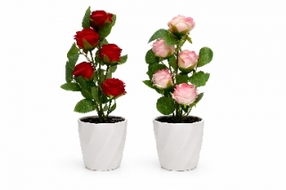 Розочки в горшке 31 см. Z-115