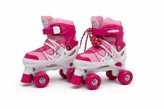 Коньки роликовые в сумке 905-2 (рр 31-34), четырехколёсные 