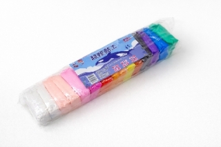 Пластилин мягкий в пакете (14-16 цв.)120 гр.