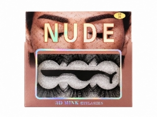 Ресницы накладные "NUDE" в коробочке HD03 (3 пары)