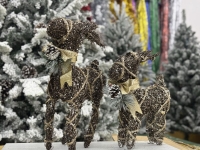 Олень ажурный 40 см. 182-2