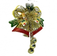 Подвеска 2 колокольчика+3 шарика F-87