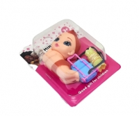 Пупсик "Mini Toys" на картоне SM368-28 (с чемоданом)