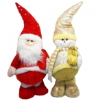 Снеговик/ Дед Мороз светящийся 66 см. 5-23 