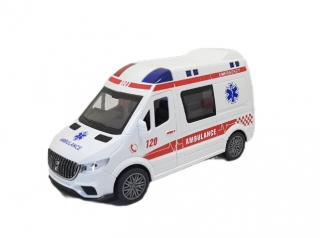 Машина на батарейках YM-9930F (скорая помощь, с дымом)