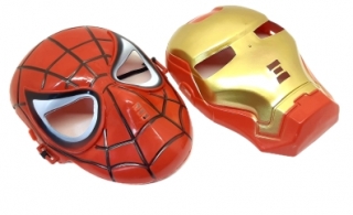 Маска пластиковая "Герои" в ассортименте