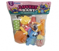 Набор игровой "Lovely Baby" в пакете ZD893-607A-H (Стич)