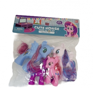 Лошадка Пони в пакете 4 шт. SG-D19015