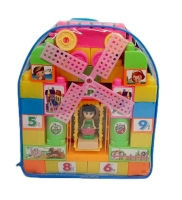 Конструктор в рюкзаке FX0823 (52 дет.)