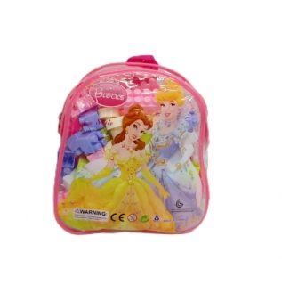 Конструктор в рюкзаке 8975 ( Принцессы, 90 дет. )