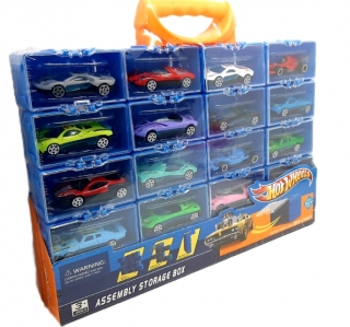 Набор моделек в контейнерах 20 шт. 5520-1А (Hot Wheels)