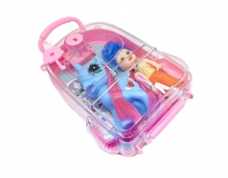 Кукла в чемодане 22847D (с Лошадкой Пони)