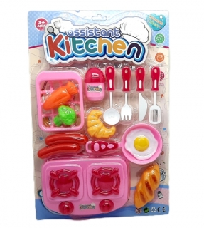 Набор посуды на картоне 5569-4