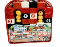 Конструктор в рюкзаке 207-15D (29 дет, пожарный)