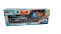 Маш. Автовоз в коробке 5701 ( Грузовичек Лева)