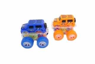 Маш. Джип инерционный YM-1105F (светящийся)