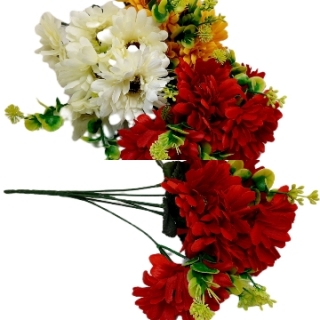 Стат. цв. Герберы 35 см. NY-65 ( 7 голов)