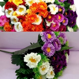 тат. цв. Герберы 45 см. W-48 ( 18 голов)