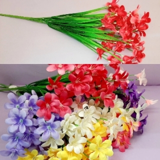 Стат. цв. Плюмерия 37 см. W-9 ( 6 веточек)
