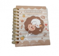 Блокнот на спирале 105*79 мм. 187-4