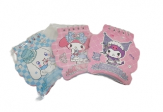 Блокнот на спирале XQ2002/6 (Стич/Куроми)