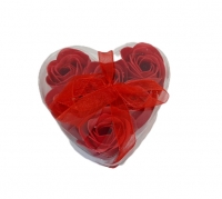 Бутон роз в упаковке 6 шт. PVC-06/27-2 (мыло)