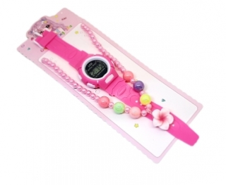 Набор детский (часы+бусы)