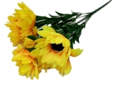 Подсолнух 40 см. X-31 (7 веточек)