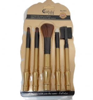 Косметические кисточки в блистере 5 шт. 415