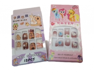 Ногти накладные в коробочке LY-115/075 (детские 3D)