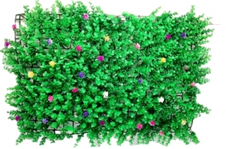 Стат. цв. Банер-травка 40*60 см.J271-5 ( самшит с мелким цв.)