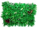 Стат.цв.Банер-травка 40*60 см.12-27 ( самшит с цветами)