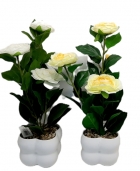 Стат. цв. Пионы в горшке 40 см.А140-5