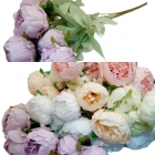 Стат. цв. Пионы 50 см.ZJ-23 ( 7 голов)