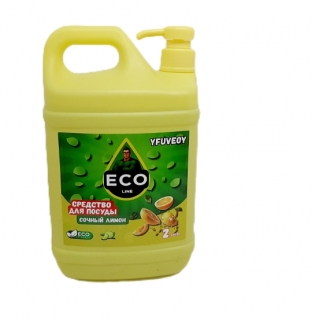 Средство для мытья посуды "Yfuveoy" 2 л. 76501 ( лимон)