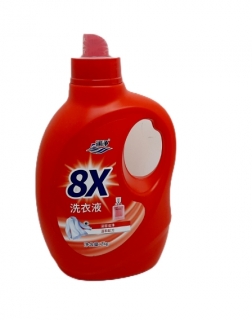 Средство для стирки "8Х" 2 кг.,красный (гель)