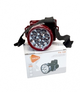 Фонарик в коробке FA-166 ( с повязкой на голову)