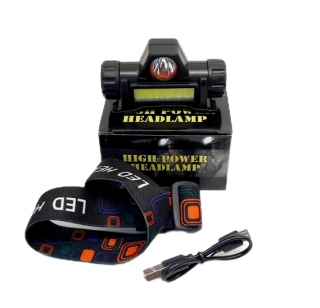 Фонарик в коробке BL-8101 ( с повязкой на голову)