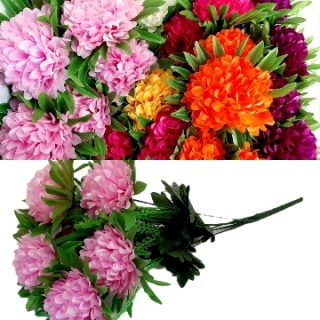 Стат. цв. Хризантема 52 см. Х-75 ( 7 голов)