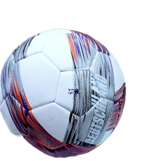 Мяч футбольный 1679-28 ( пористый с полосками)