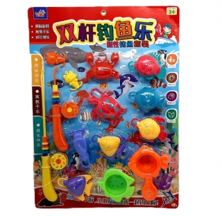 Набор рыбалки на картоне 788-67 (8 рыбок)